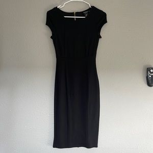 Sexy Little Black Midi Dress